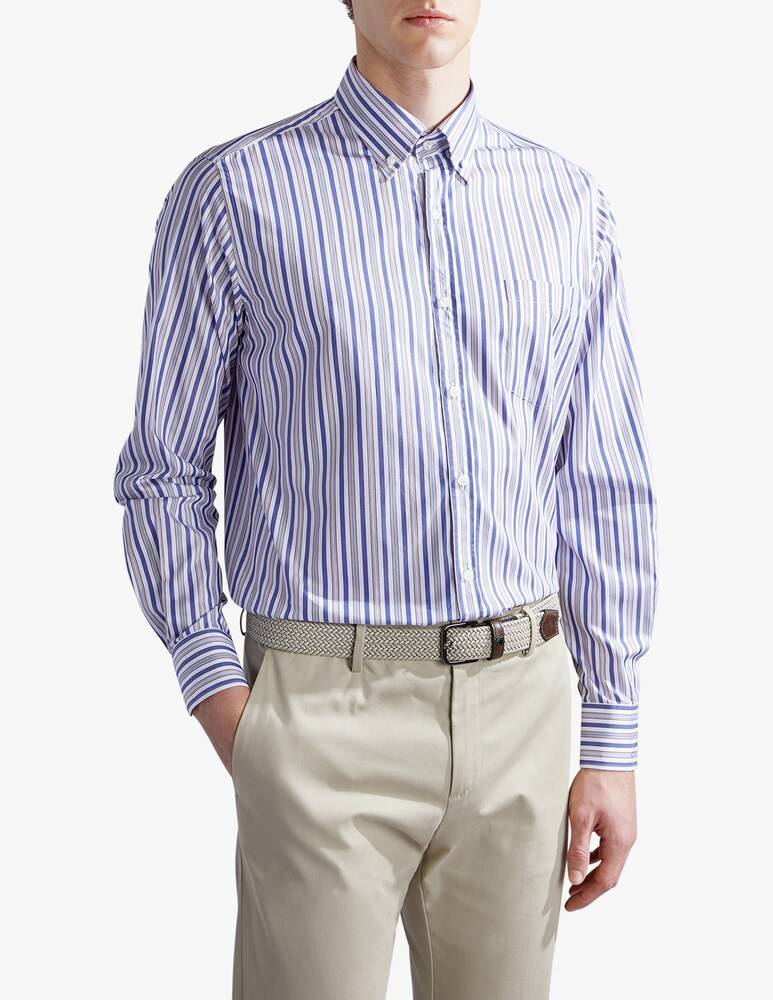 Paul & Shark Camicia manica lunga twill riga