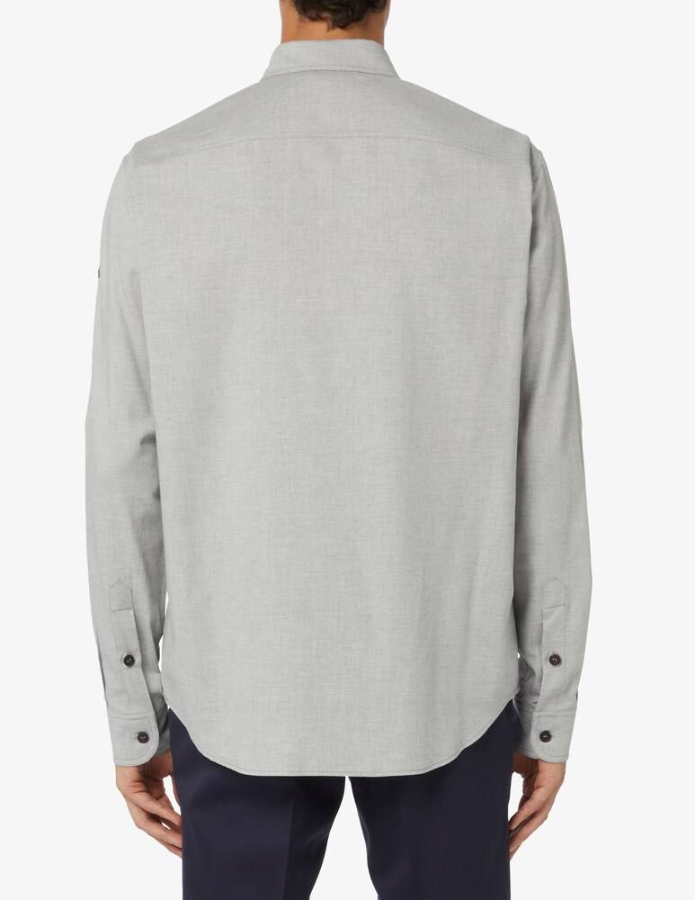 Paul & Shark Camiciaicia Overshirt Flanella Di Cotone