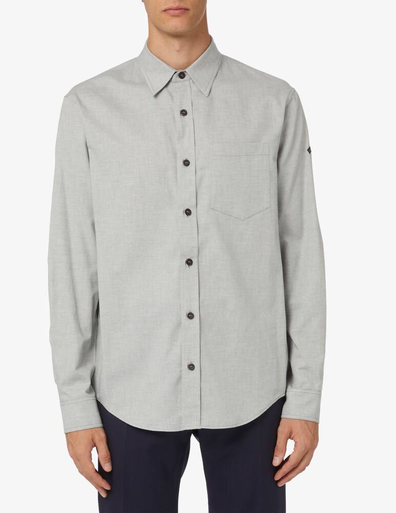 Paul & Shark Camiciaicia overshirt flanella di cotone