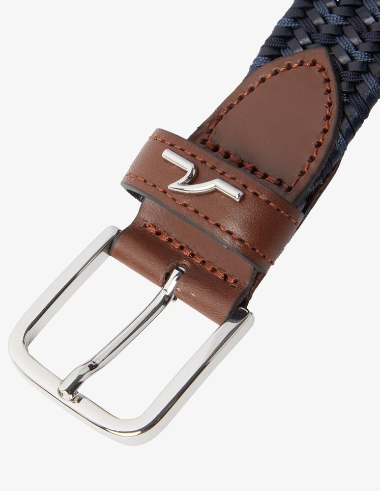 Paul & Shark Cintura Elastica Rifinita In Pelle