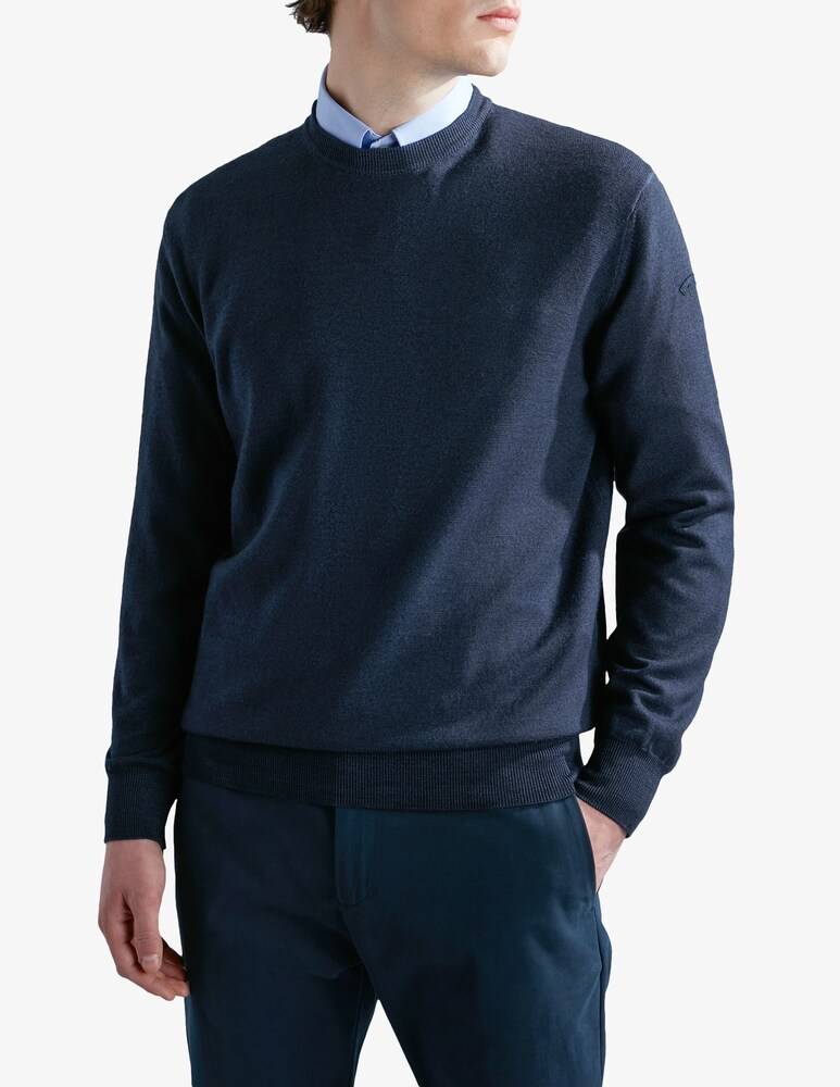 Paul & Shark Maglia In Lana Merino Extra Fine