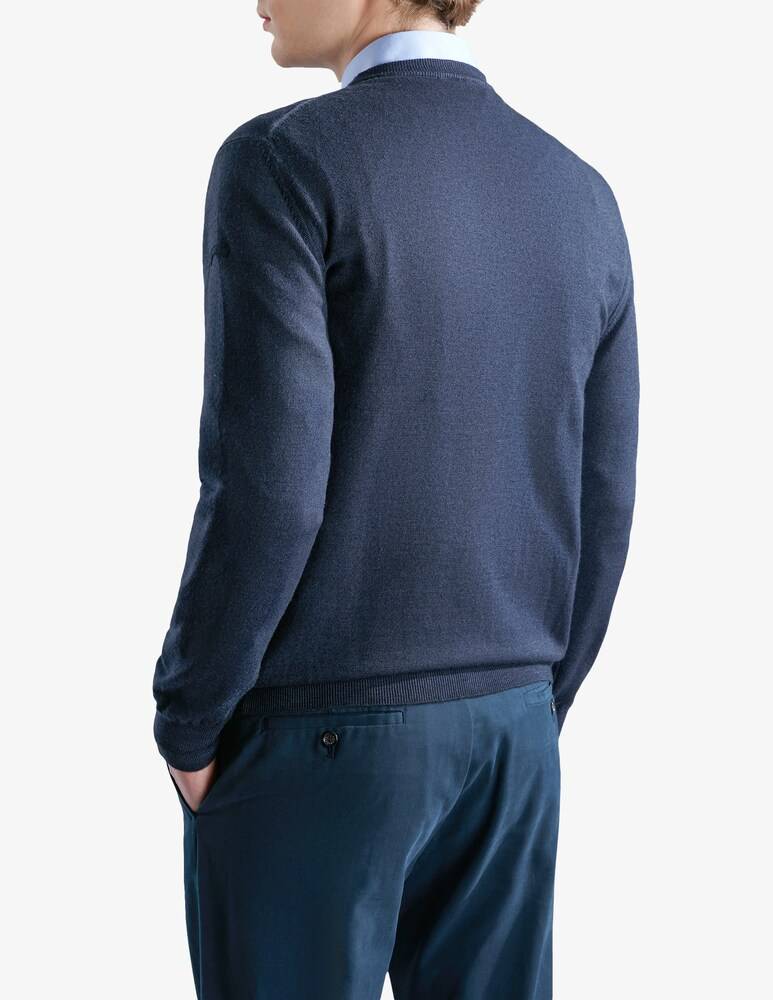 Paul & Shark Maglia In Lana Merino Extra Fine