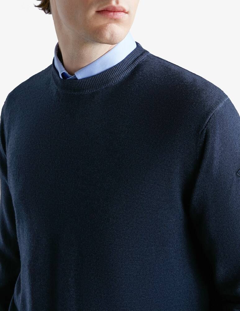 Paul & Shark Maglia In Lana Merino Extra Fine