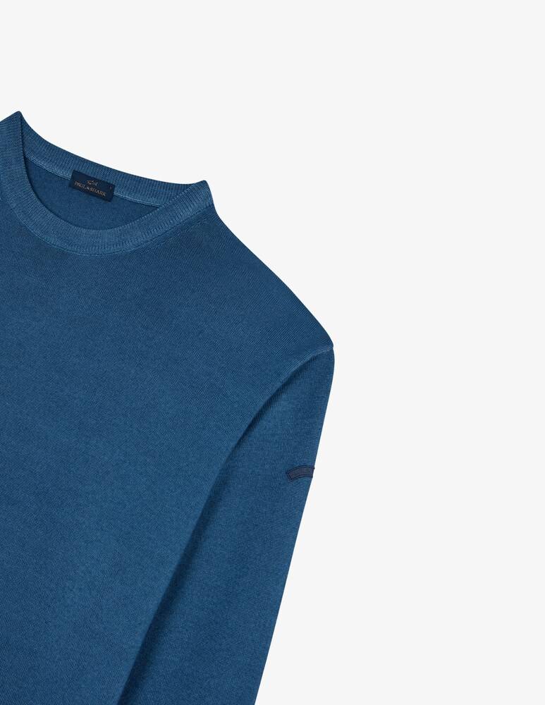 Paul & Shark Maglia In Lana Merino Extra Fine
