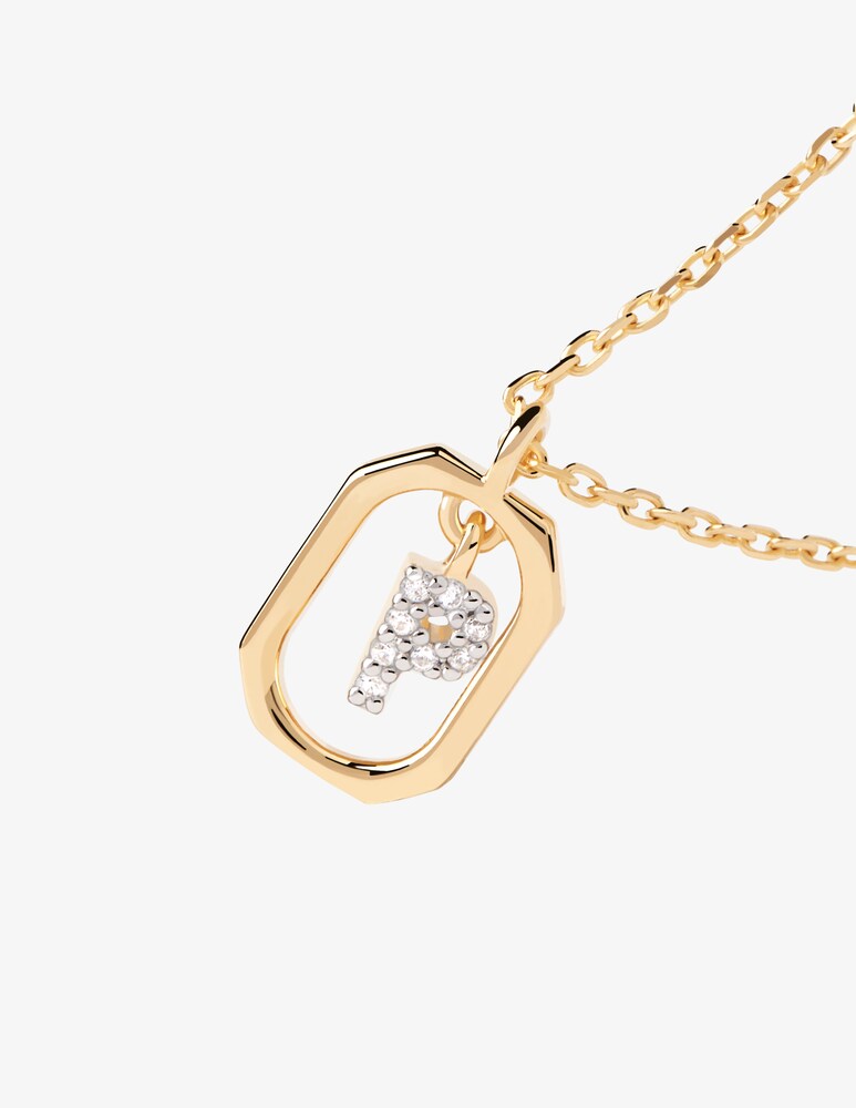 PD Paola Collana Mini Lettera - Oro