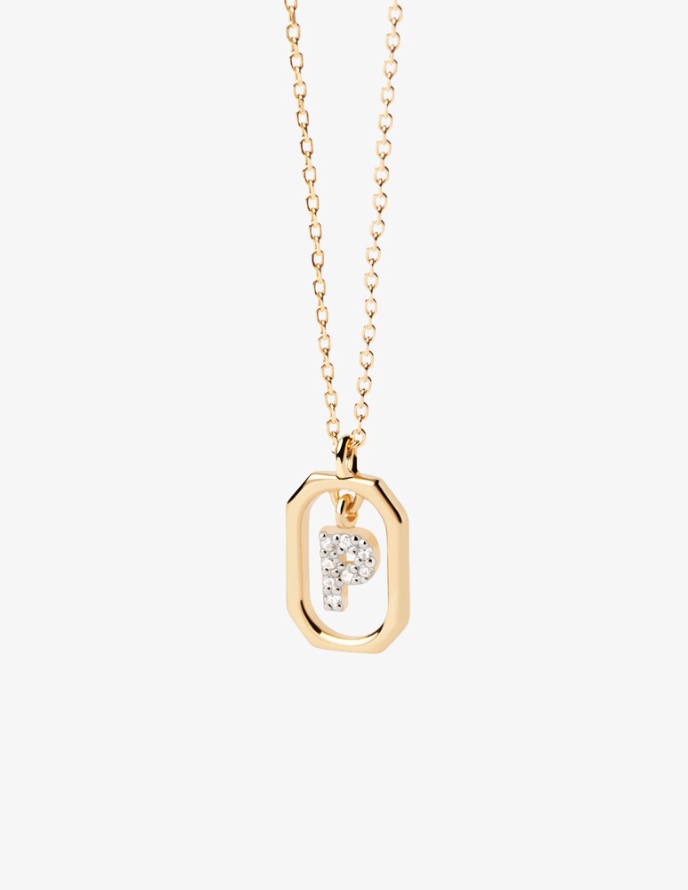 PD Paola Collana Mini lettera - Oro