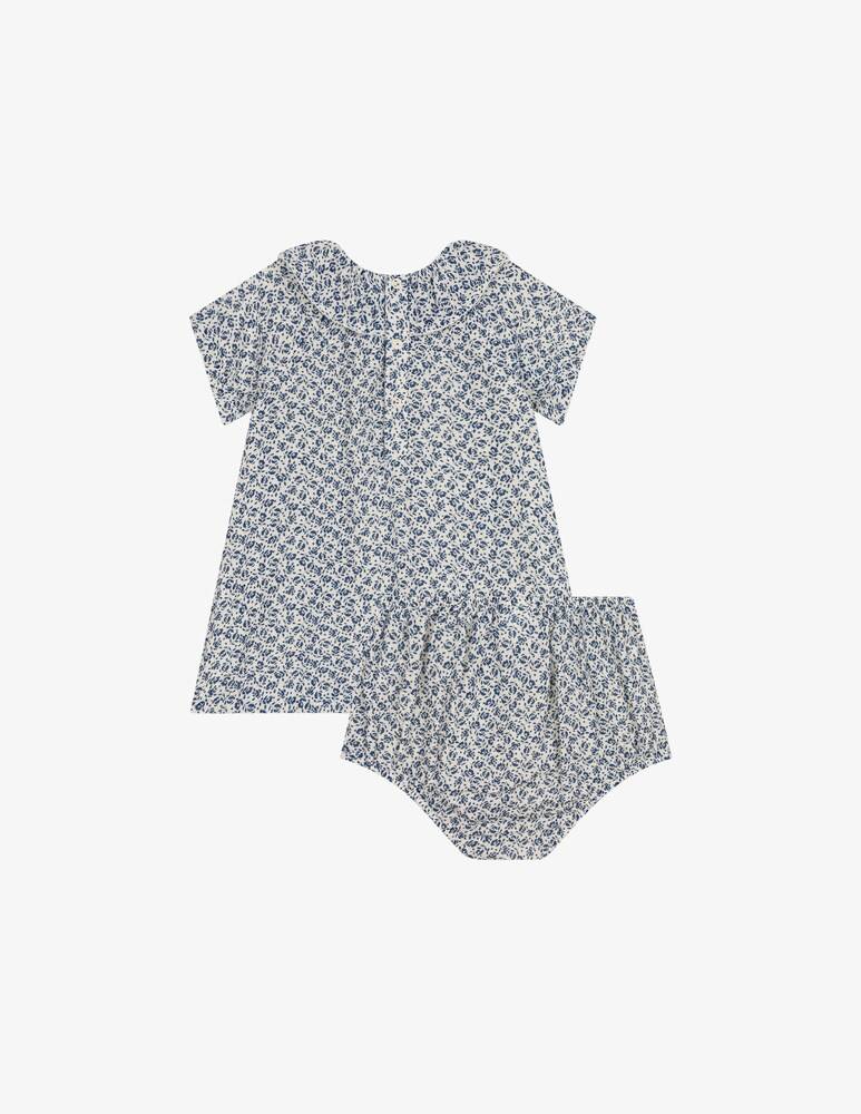 Petit Bateau Abito A Manica Corta In Cotone