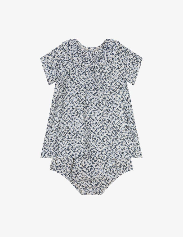 Petit Bateau Abito a manica corta in cotone