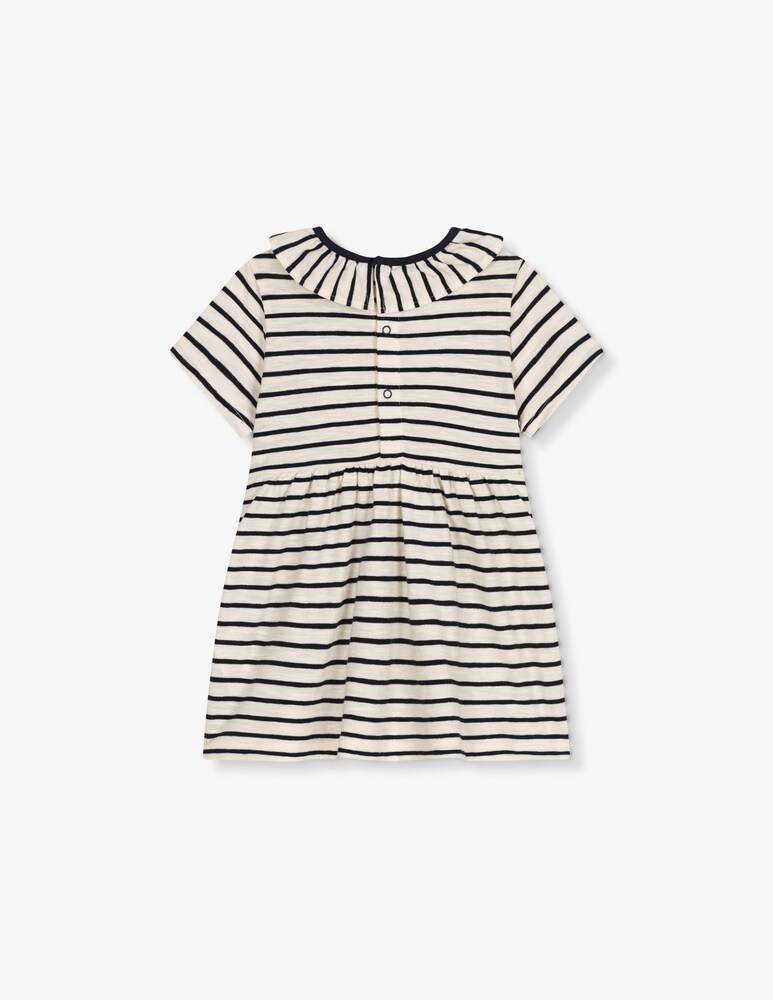 Petit Bateau Abito A Maniche Corte