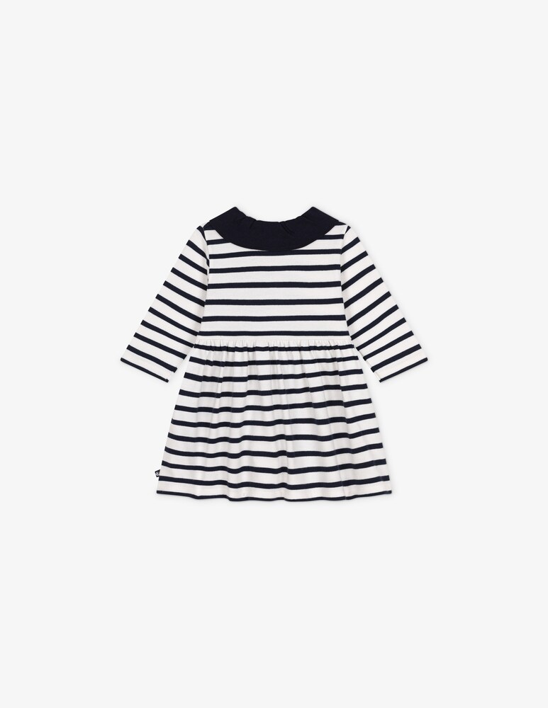 Petit Bateau Abito Con Maniche Lunghe
