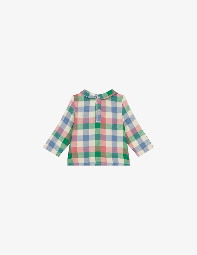 Petit Bateau Camicetta A Manica Lunga