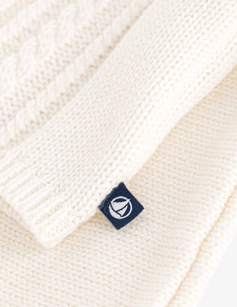 Petit Bateau Cardigan In Misto Lana