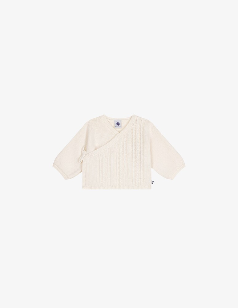 Petit Bateau Cardigan in misto lana