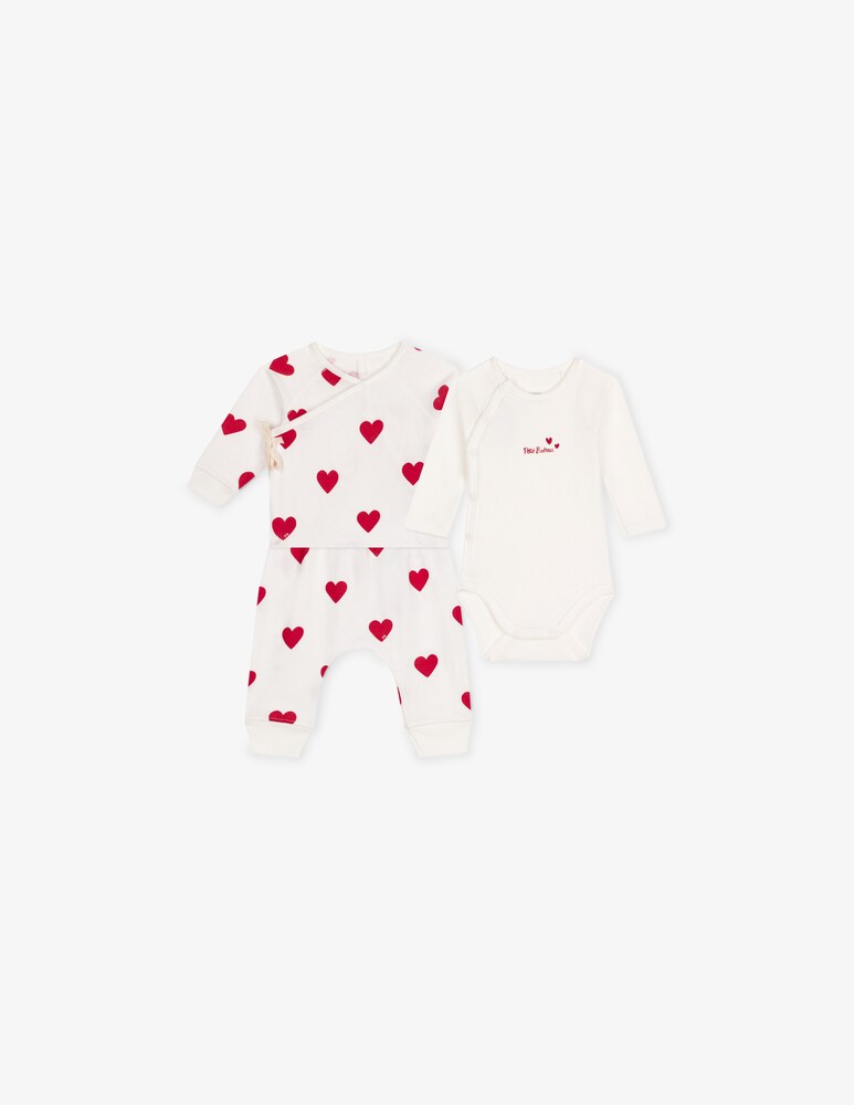Petit Bateau Completo 3 pezzi