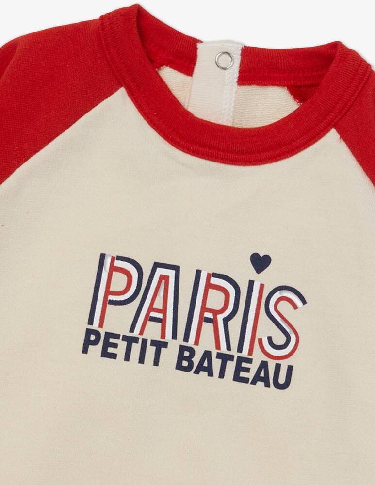 Petit Bateau Felpa In Cotone