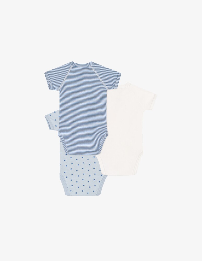 Petit Bateau Set Di 3 Body Nascita