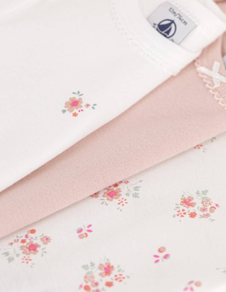 Petit Bateau Set Di 3 Body Nascita