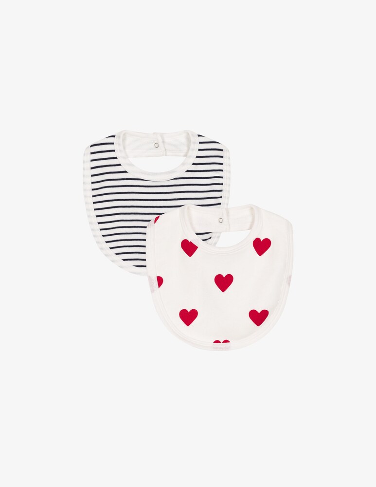 Petit Bateau Set di due bavette