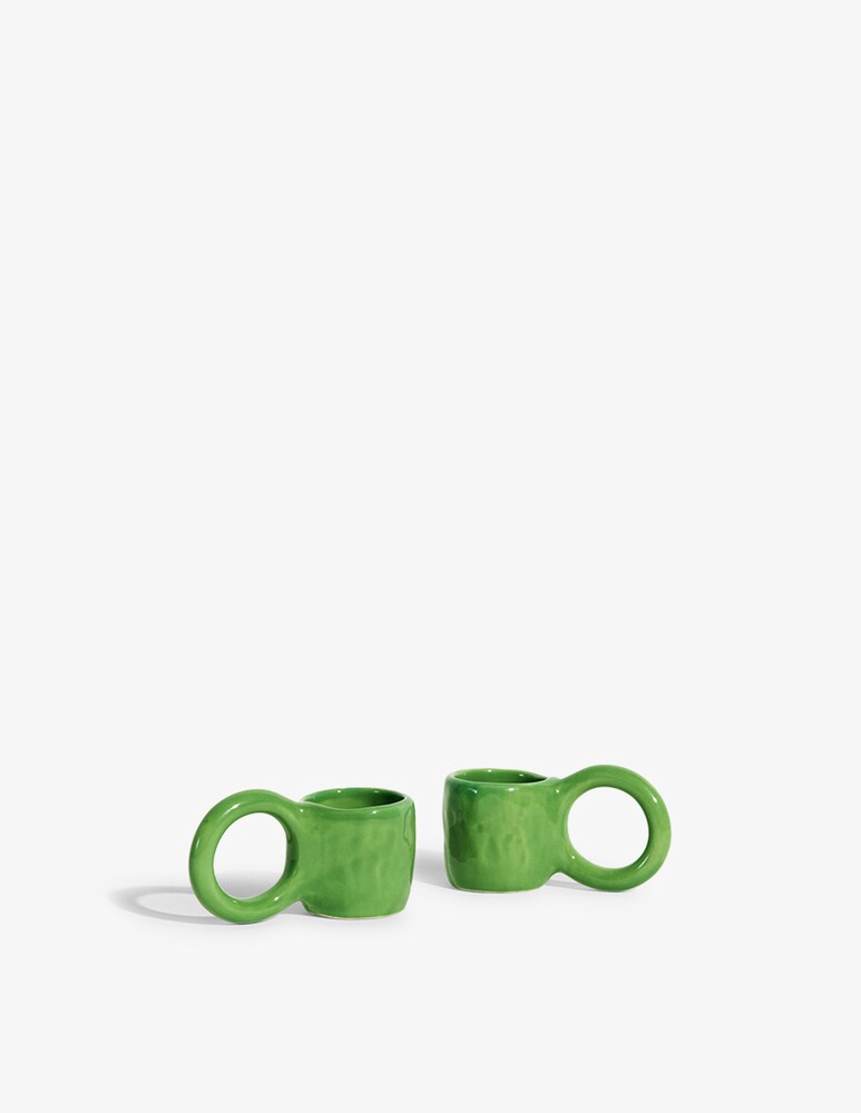 Petite Friture Tazzina Donut Set 2 Pz - Pistacchio