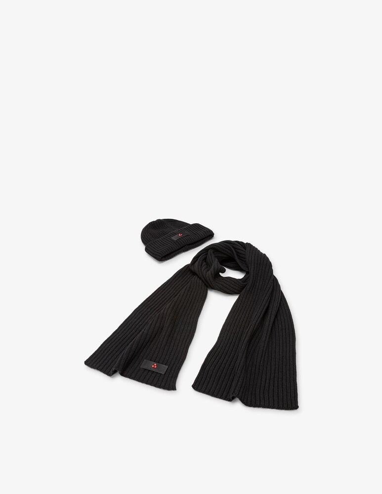 Peuterey Gift Box Beanie Savis E Sciarpa Anis Costine