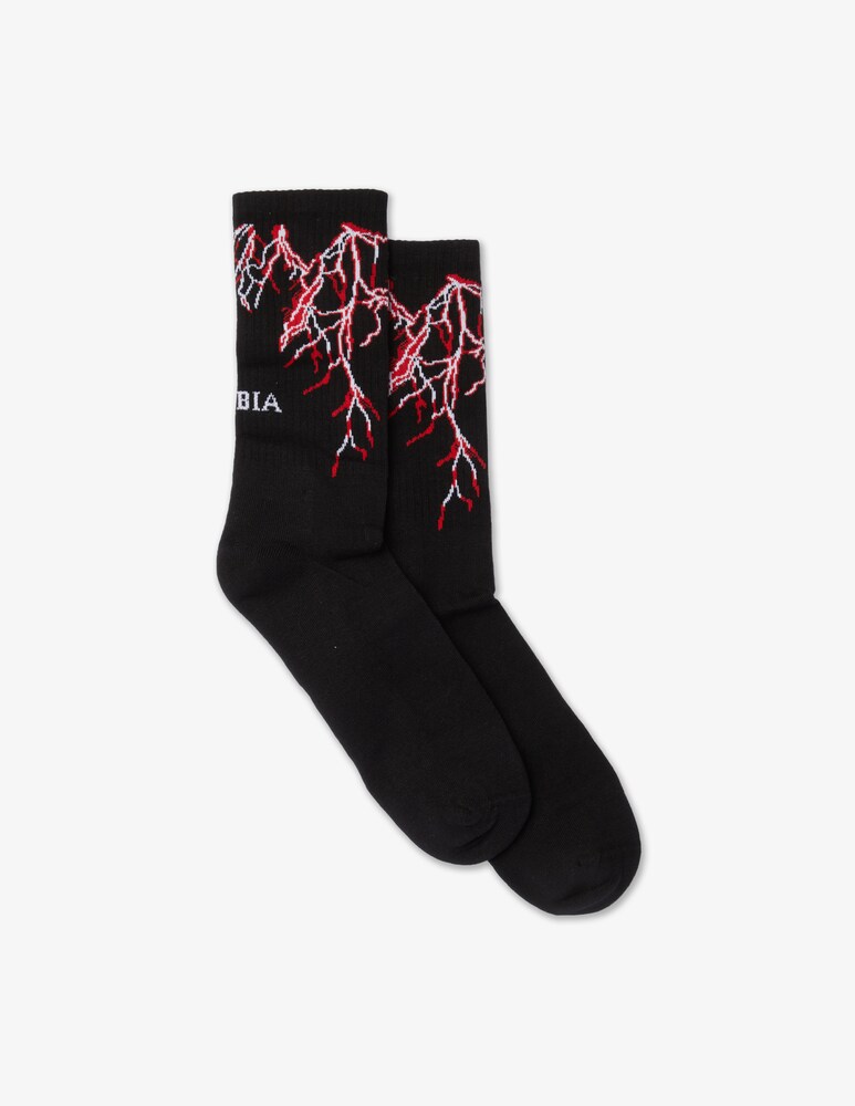 Phobia Calze red lightning