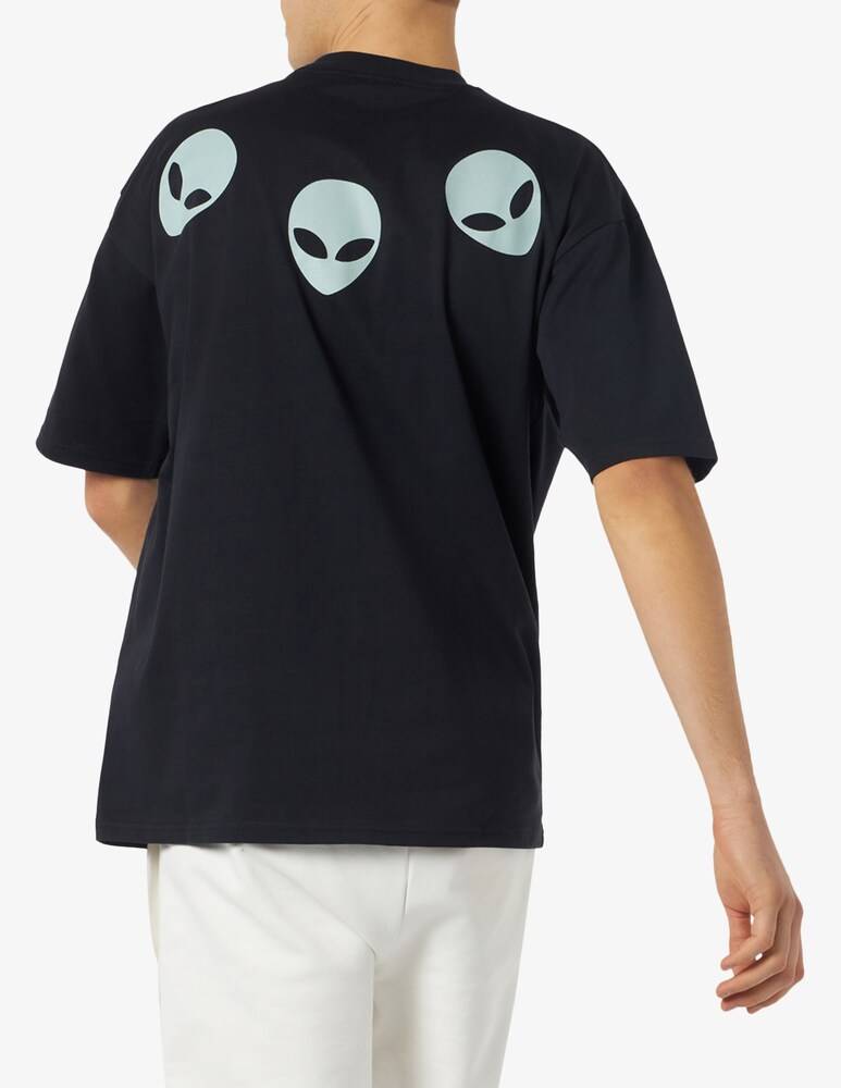 Phobia Maglietta Glow Triple Alien Print