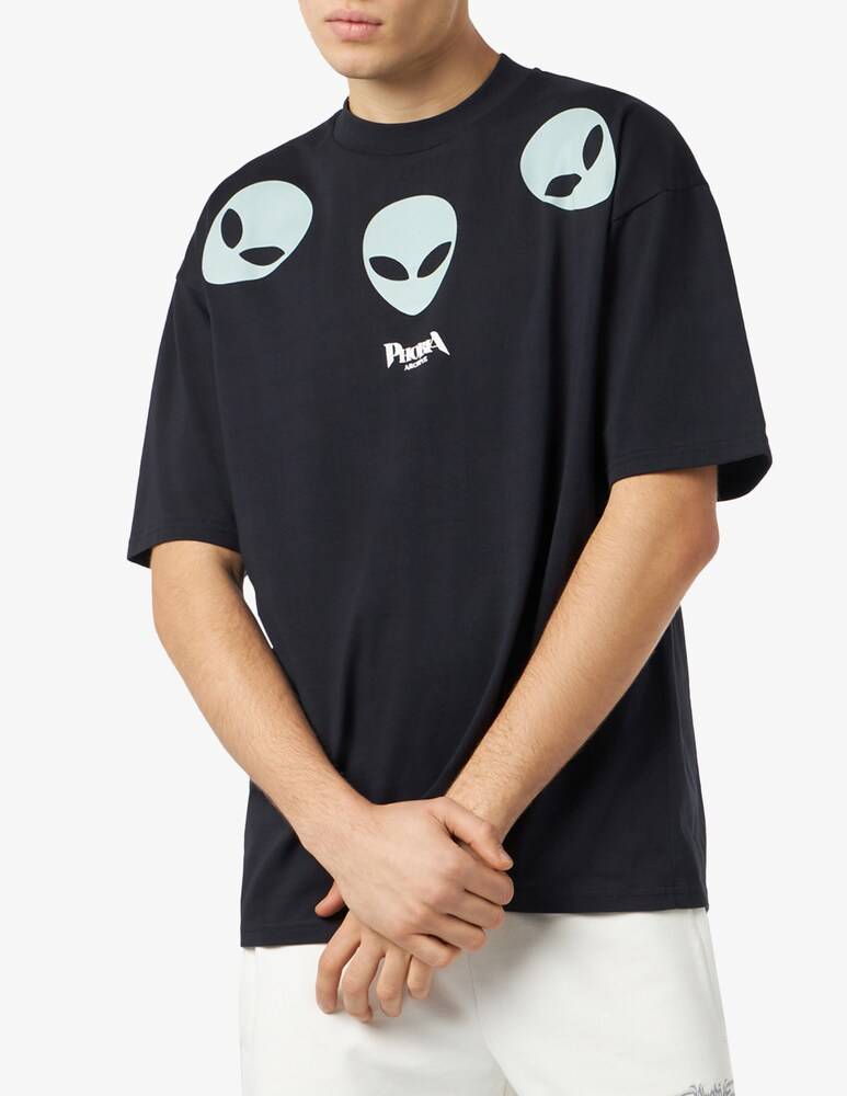 Phobia Maglietta glow triple alien print