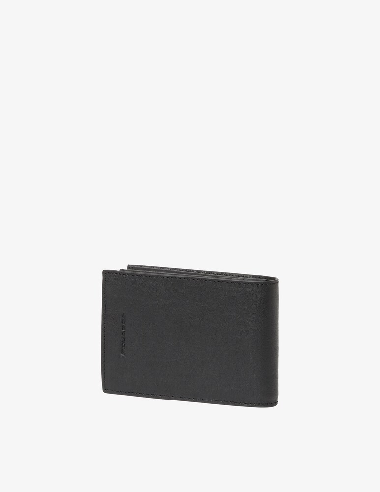Piquadro Portafoglio Con Porta ID Eprotezione RFID - Nero