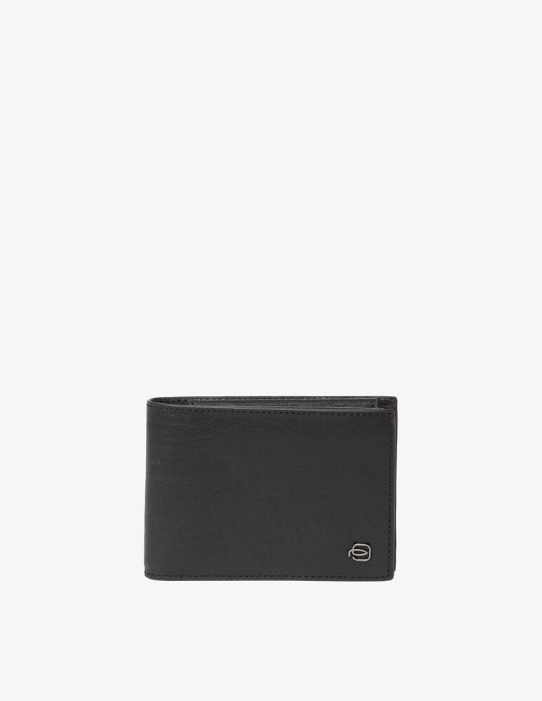 Piquadro Portafoglio con porta ID eprotezione RFID - Nero