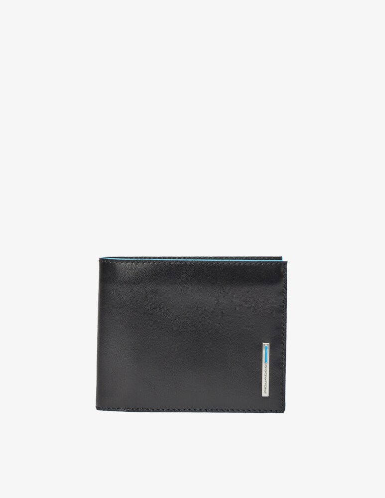 Piquadro Portafoglio con volantino porta documento - Nero