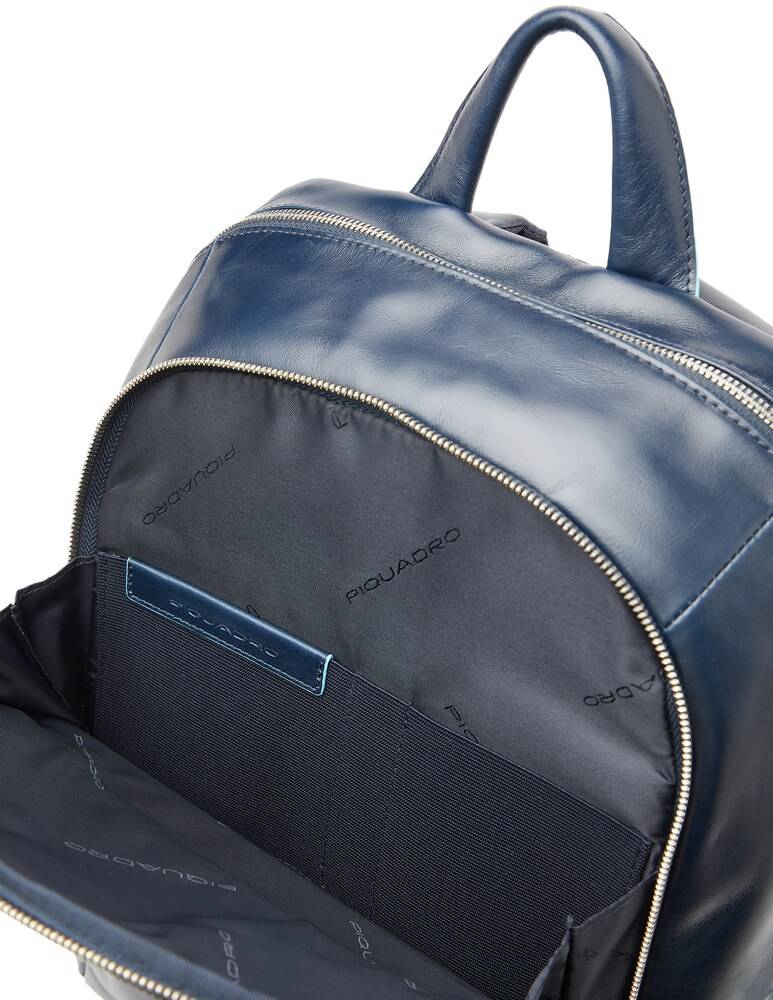Piquadro Zainetto Porta Computer E Porta Tablet - Blu