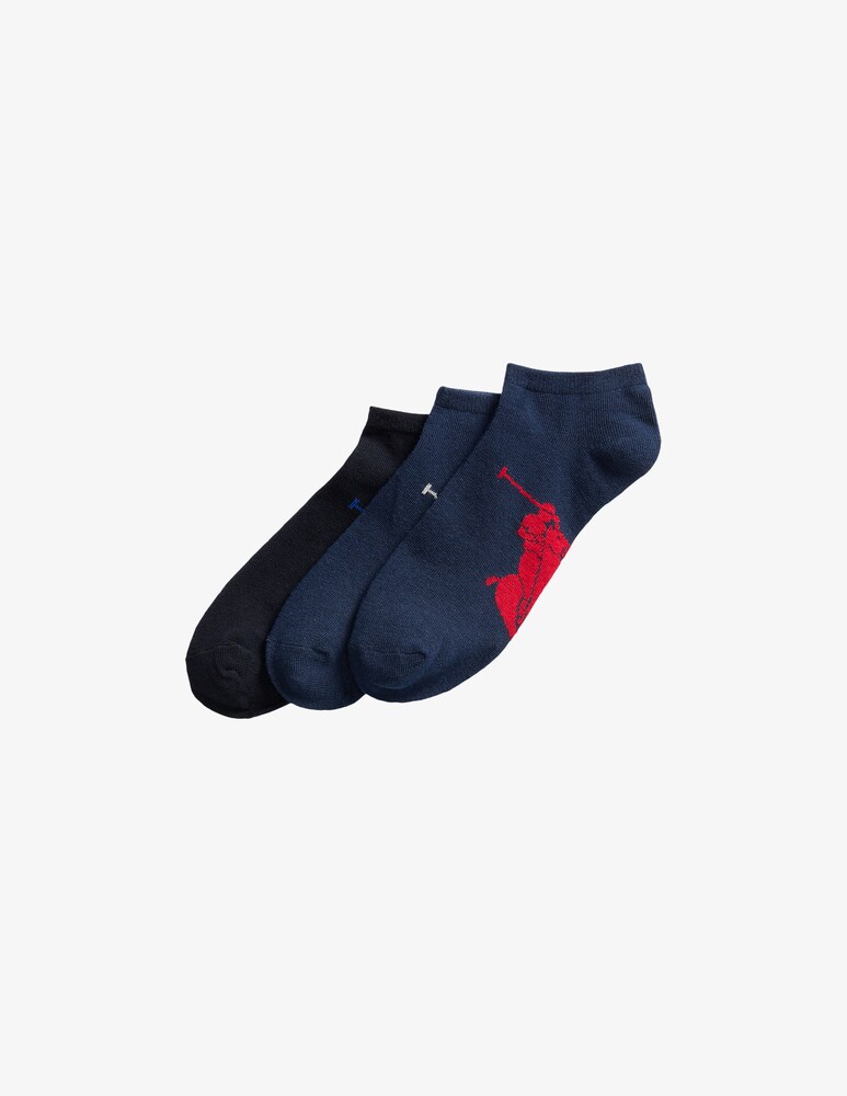 Polo Ralph Lauren Calzini 3pk big pp sole