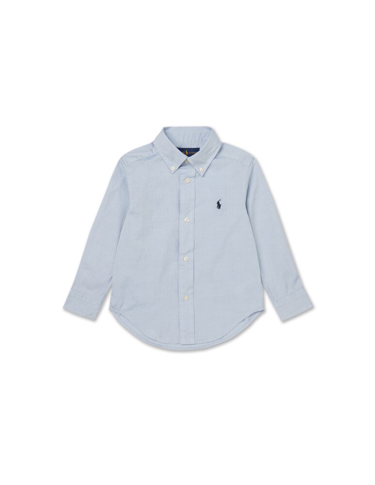 Polo Ralph Lauren Camicia manica lunga custom fit - blu