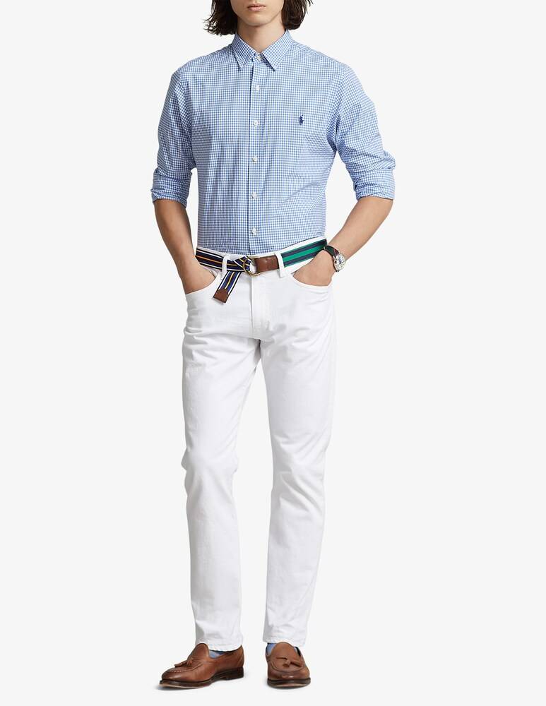 Polo Ralph Lauren Camicia Manica Lunga Slim Pop Stretch