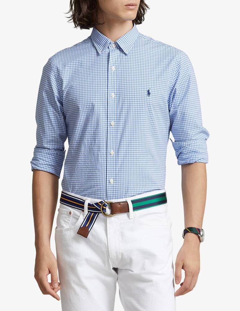 Polo Ralph Lauren Camicia manica lunga slim pop stretch