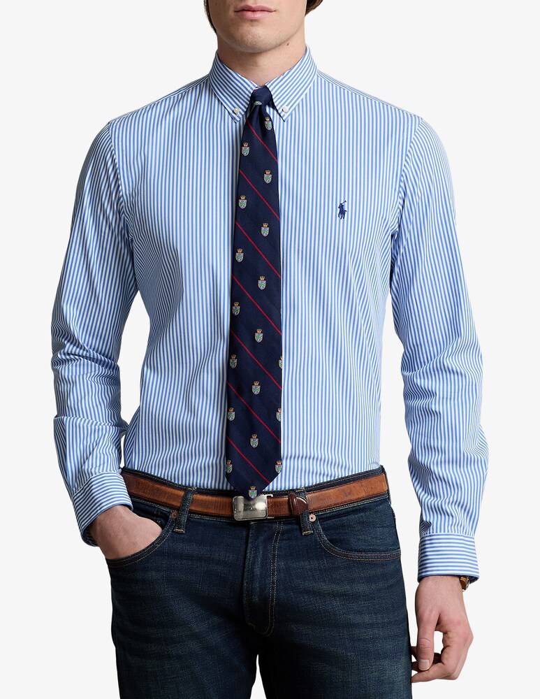 Polo Ralph Lauren Camicia slim pop righe