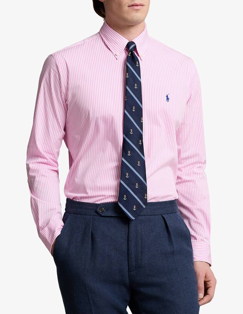 Polo Ralph Lauren Camicia slim pop righe