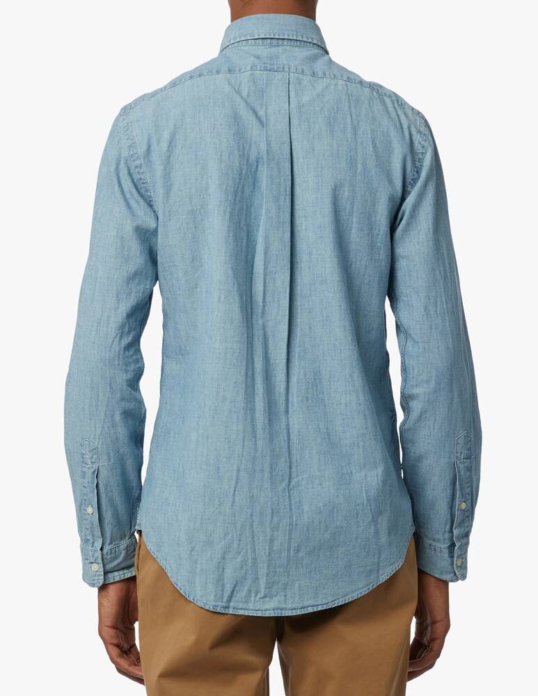 Polo Ralph Lauren Camicia Sportiva Chambray Slim