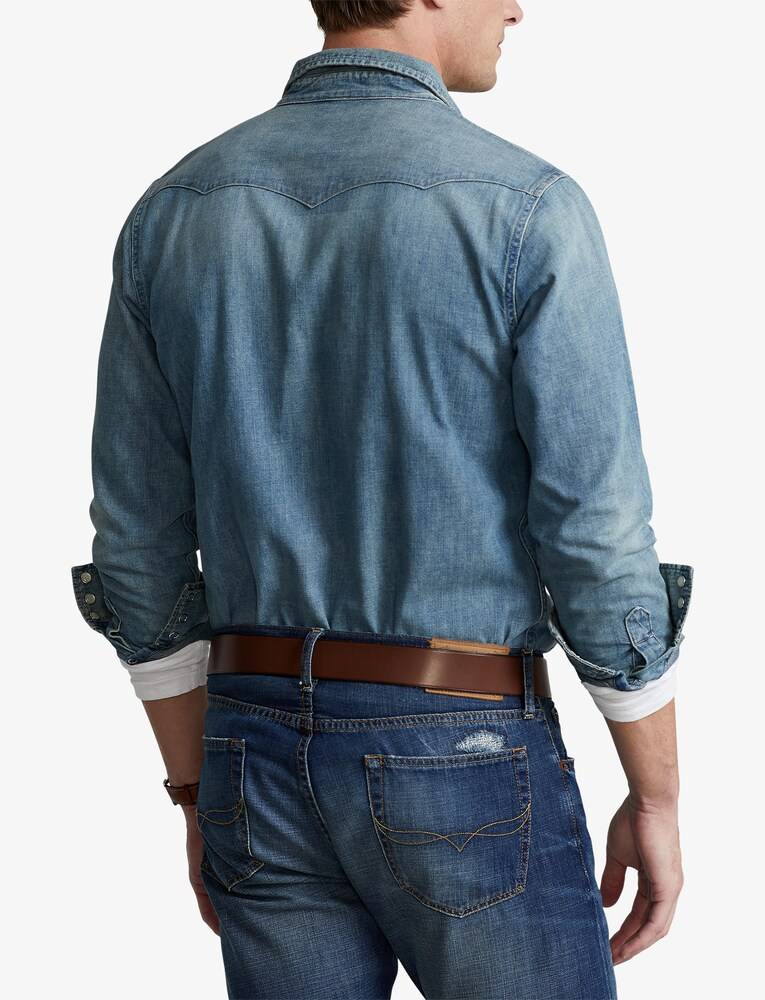 Polo Ralph Lauren Camicia Western Denim