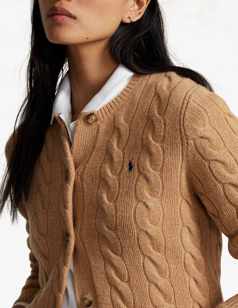 Polo Ralph Lauren Cardigan In Misto Cashmere