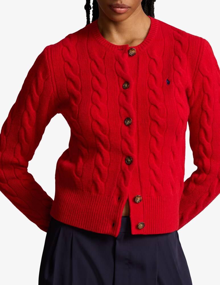 Polo Ralph Lauren Cardigan in misto lana e cashmere