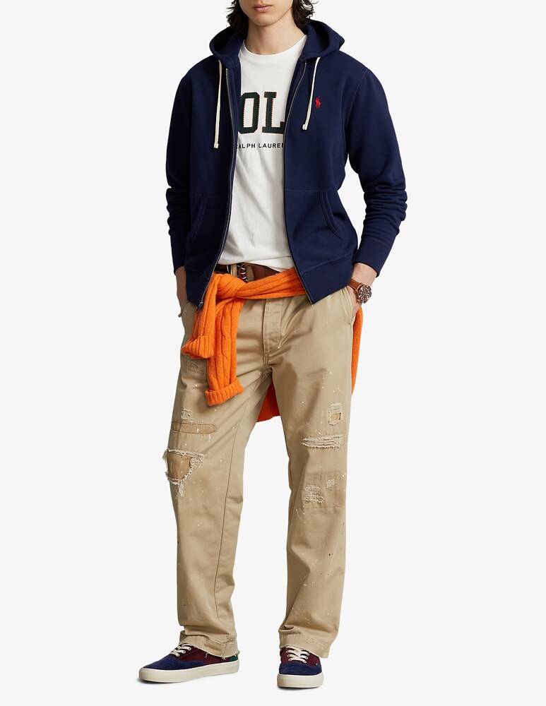 Polo Ralph Lauren Felpa Con Cappuccio Con Cerniera