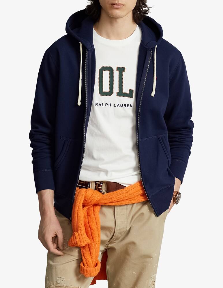 Polo Ralph Lauren Felpa con cappuccio con cerniera