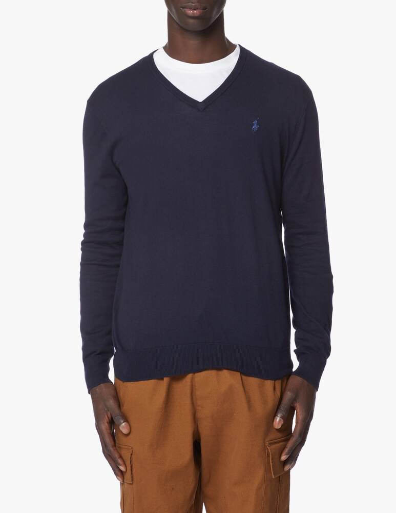Polo Ralph Lauren Maglia collo v in cotone
