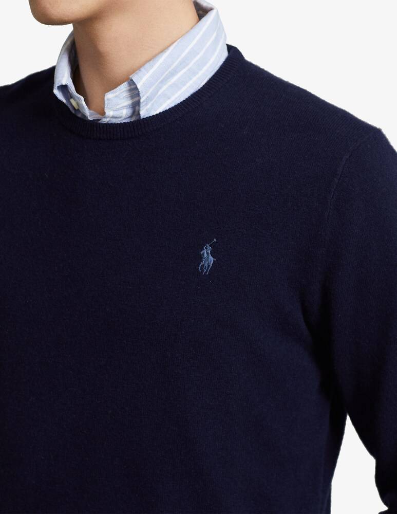 Polo Ralph Lauren Maglia Girocollo In Lana Loryelle Pony