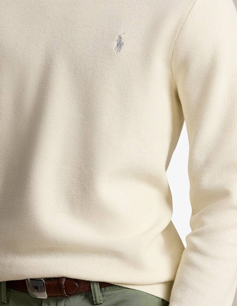 Polo Ralph Lauren Maglia Girocollo Nido D Ape