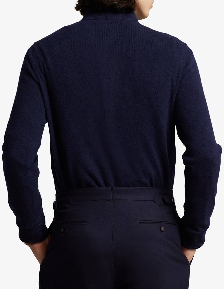 Polo Ralph Lauren Maglia Mezza Zip In Lana Loryelle Pony