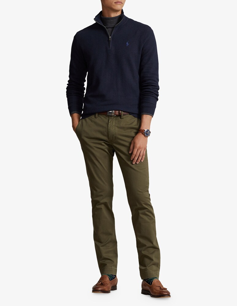 Polo Ralph Lauren Maglia Mezza Zip Nido Dape