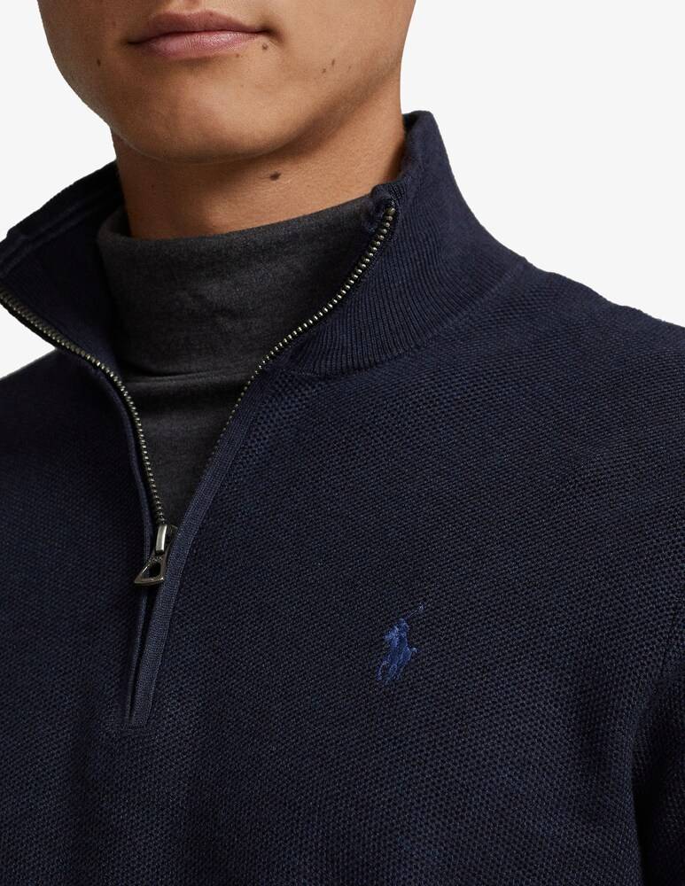Polo Ralph Lauren Maglia Mezza Zip Nido Dape