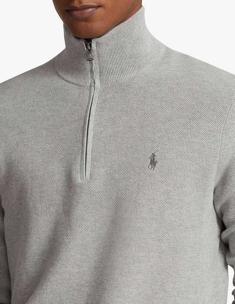 Polo Ralph Lauren Maglia Mezza Zip Nido Dape